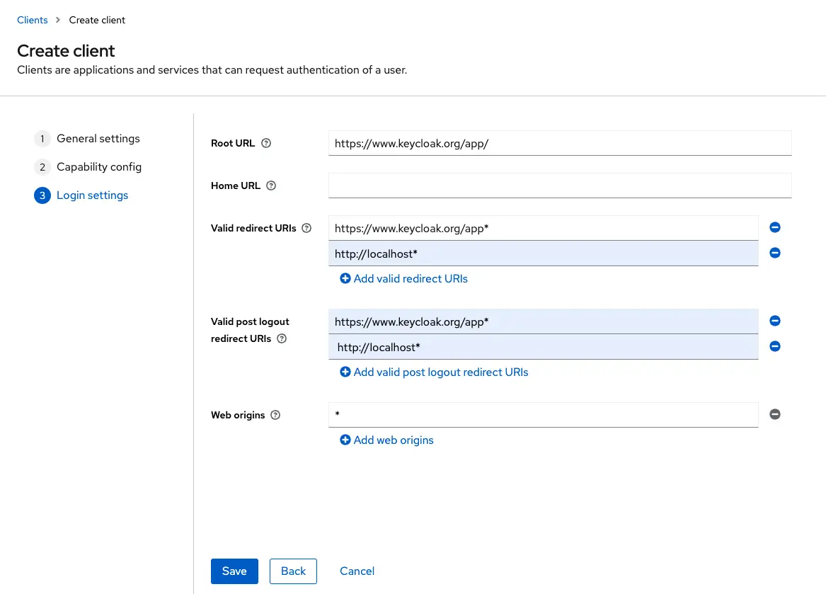 keycloak-login-settings