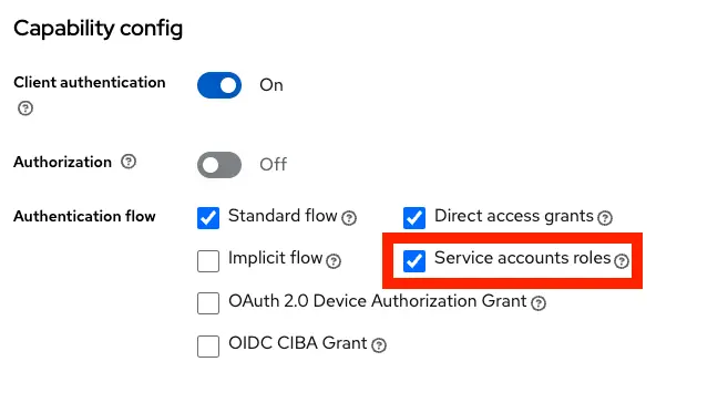 authentication-flow-service-account-roles